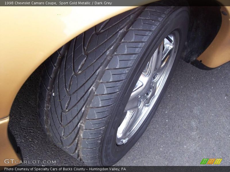 Sport Gold Metallic / Dark Grey 1998 Chevrolet Camaro Coupe