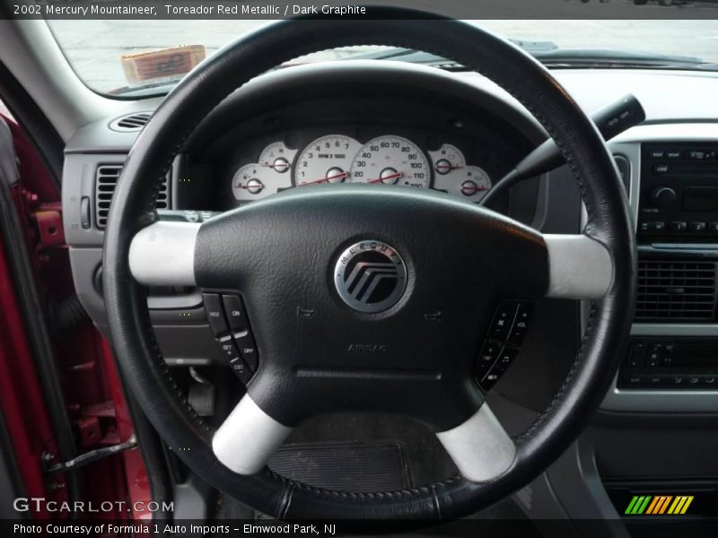 Toreador Red Metallic / Dark Graphite 2002 Mercury Mountaineer