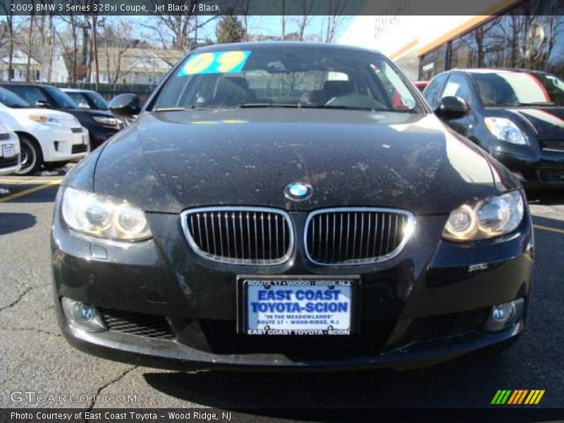 Jet Black / Black 2009 BMW 3 Series 328xi Coupe