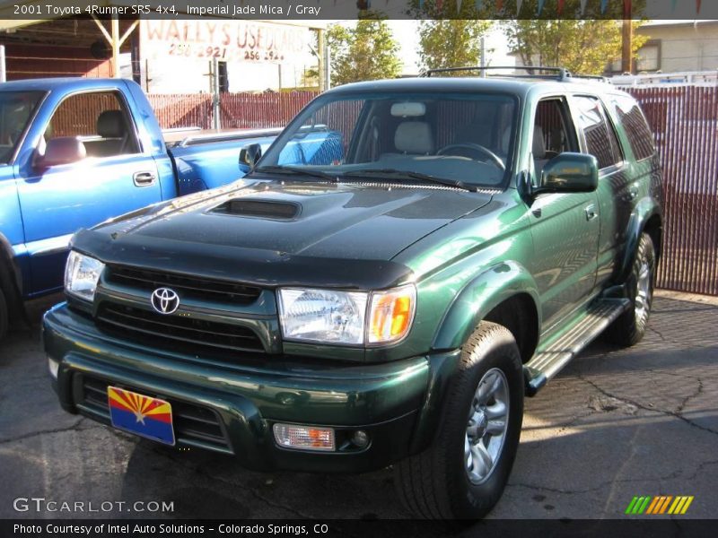 Imperial Jade Mica / Gray 2001 Toyota 4Runner SR5 4x4