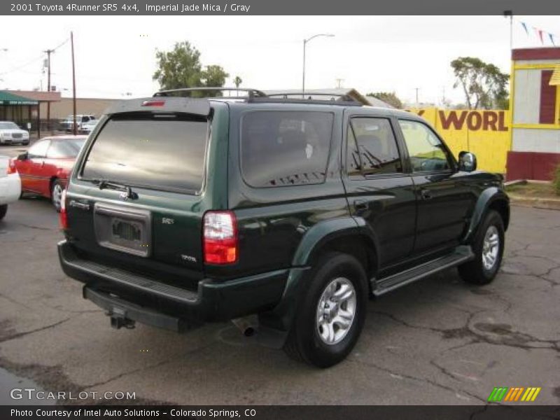 Imperial Jade Mica / Gray 2001 Toyota 4Runner SR5 4x4