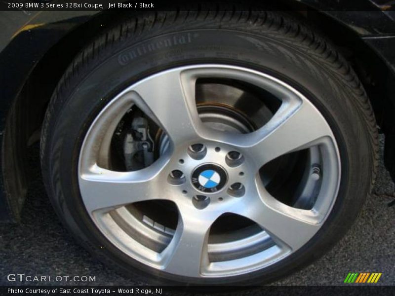 Jet Black / Black 2009 BMW 3 Series 328xi Coupe
