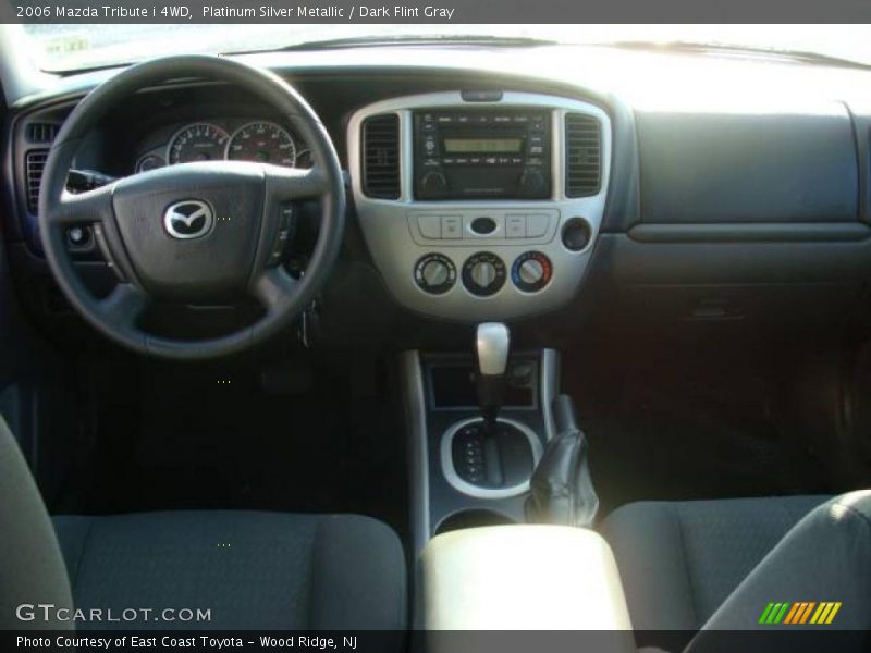 Platinum Silver Metallic / Dark Flint Gray 2006 Mazda Tribute i 4WD