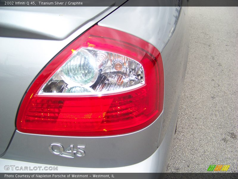 Titanium Silver / Graphite 2002 Infiniti Q 45