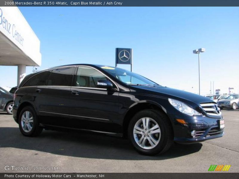 Capri Blue Metallic / Ash Grey 2008 Mercedes-Benz R 350 4Matic