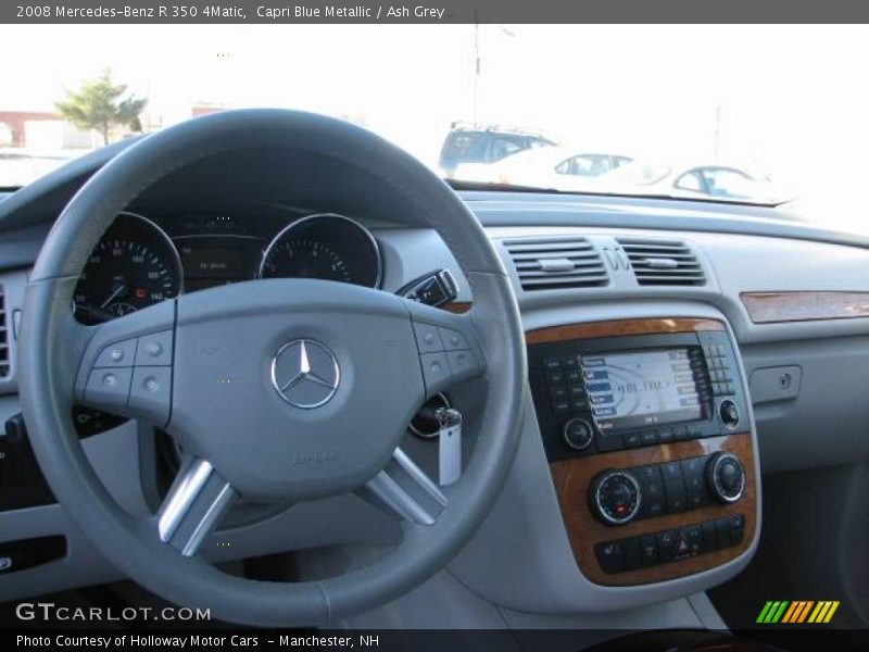 Capri Blue Metallic / Ash Grey 2008 Mercedes-Benz R 350 4Matic