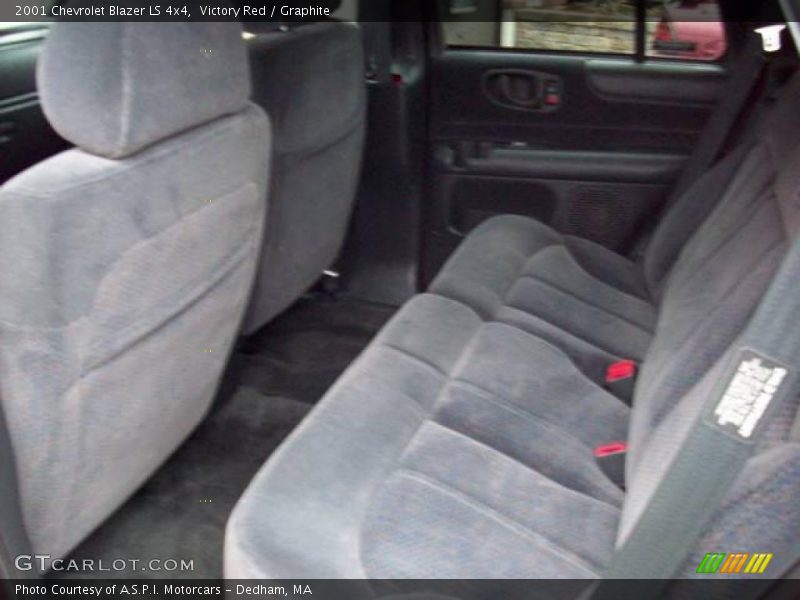 Victory Red / Graphite 2001 Chevrolet Blazer LS 4x4