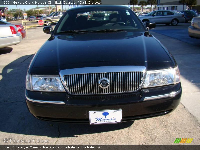 Black Clearcoat / Dark Charcoal 2004 Mercury Grand Marquis GS