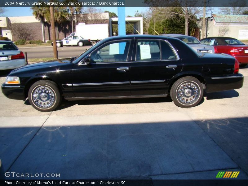 Black Clearcoat / Dark Charcoal 2004 Mercury Grand Marquis GS