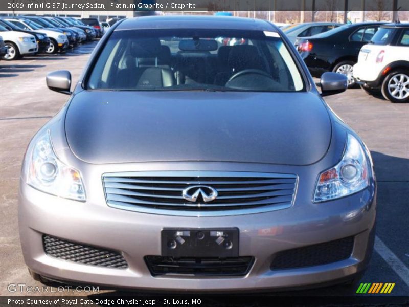 Platinum Graphite / Graphite 2009 Infiniti G 37 Journey Sedan