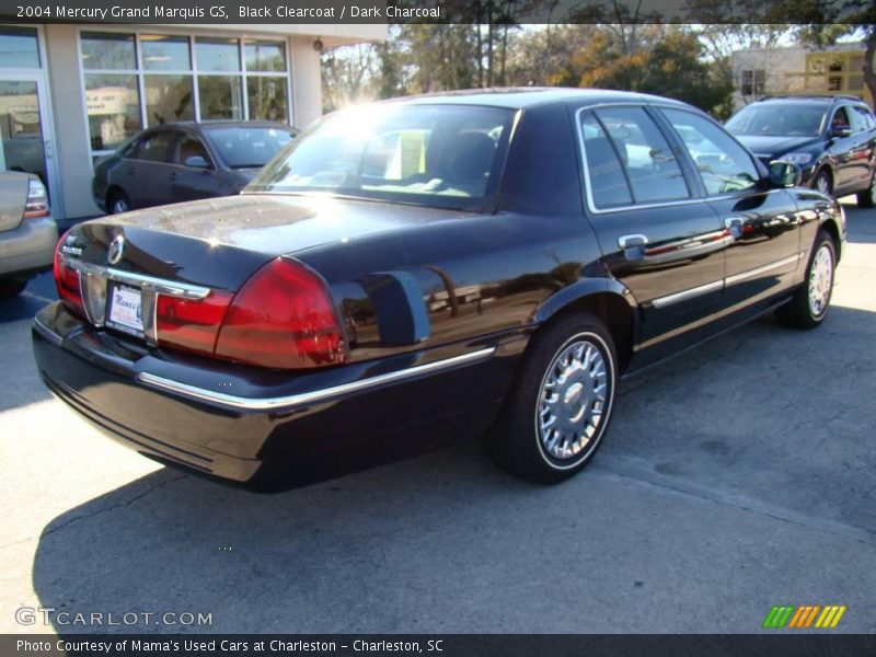 Black Clearcoat / Dark Charcoal 2004 Mercury Grand Marquis GS