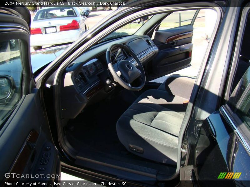 Black Clearcoat / Dark Charcoal 2004 Mercury Grand Marquis GS