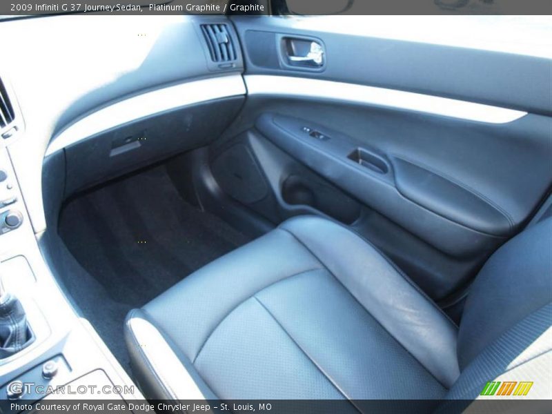 Platinum Graphite / Graphite 2009 Infiniti G 37 Journey Sedan