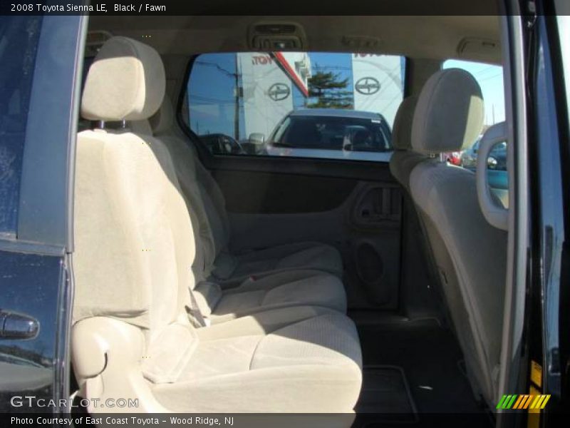Black / Fawn 2008 Toyota Sienna LE