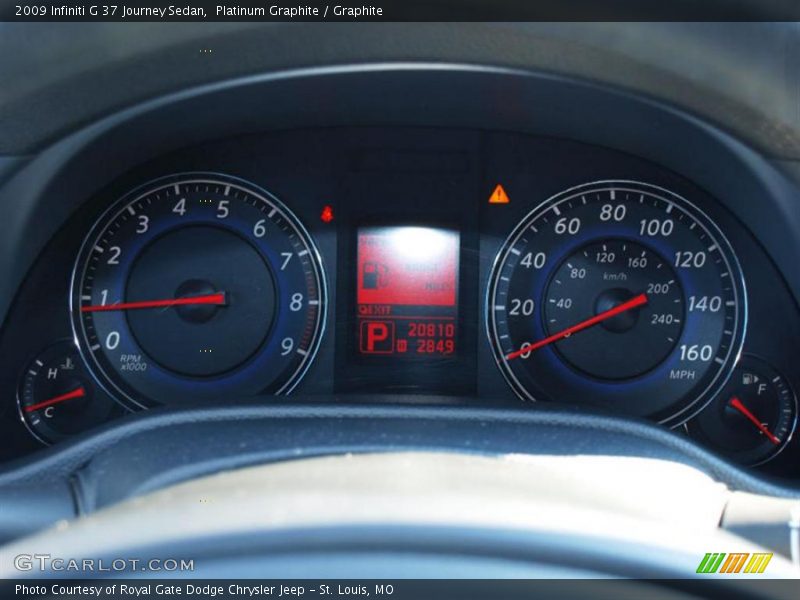 Platinum Graphite / Graphite 2009 Infiniti G 37 Journey Sedan