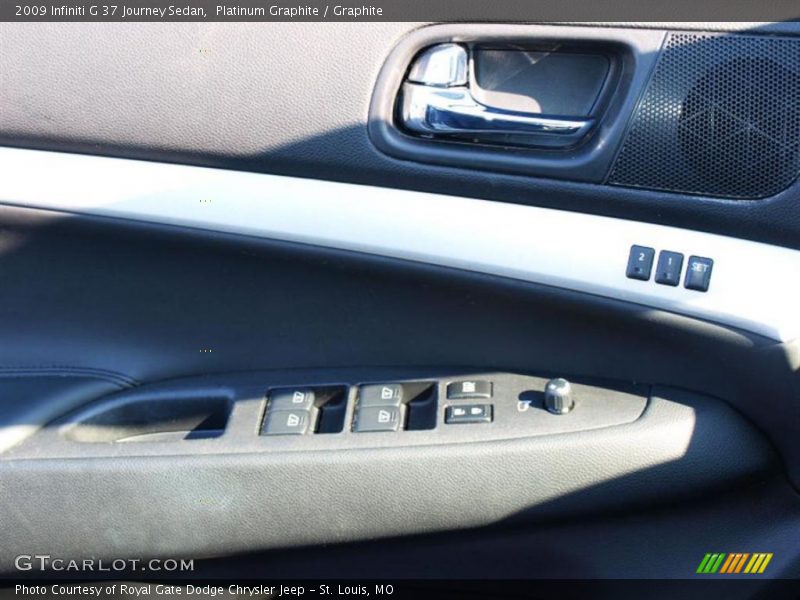Platinum Graphite / Graphite 2009 Infiniti G 37 Journey Sedan