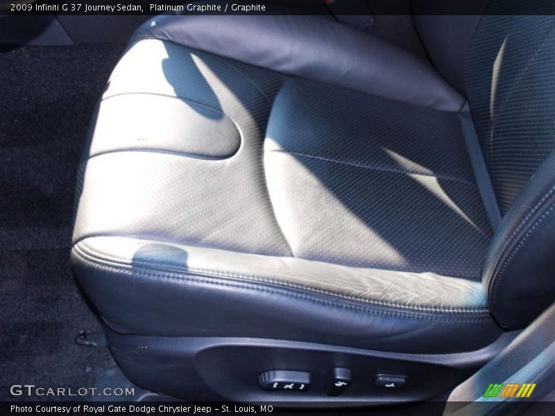 Platinum Graphite / Graphite 2009 Infiniti G 37 Journey Sedan