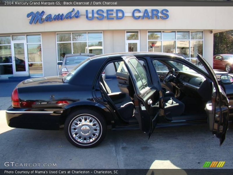 Black Clearcoat / Dark Charcoal 2004 Mercury Grand Marquis GS