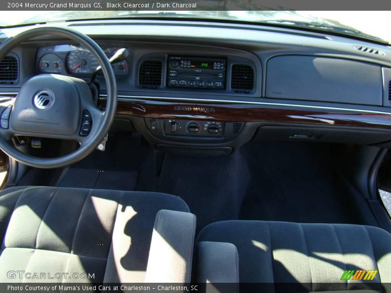 Black Clearcoat / Dark Charcoal 2004 Mercury Grand Marquis GS