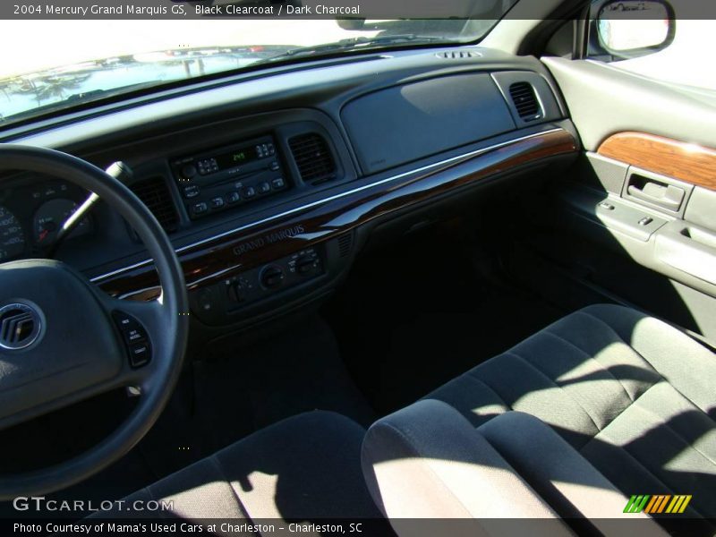 Black Clearcoat / Dark Charcoal 2004 Mercury Grand Marquis GS