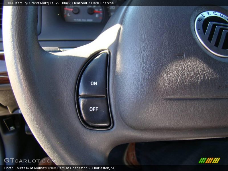 Black Clearcoat / Dark Charcoal 2004 Mercury Grand Marquis GS