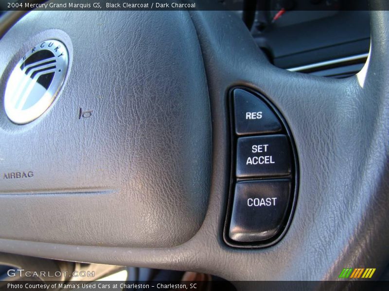 Black Clearcoat / Dark Charcoal 2004 Mercury Grand Marquis GS