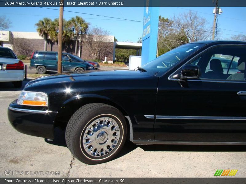 Black Clearcoat / Dark Charcoal 2004 Mercury Grand Marquis GS