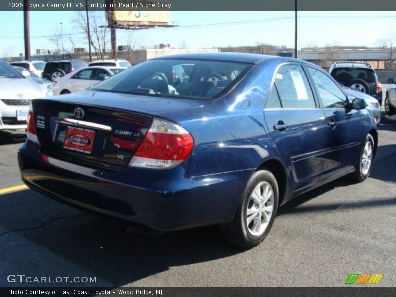 Indigo Ink Pearl / Stone Gray 2006 Toyota Camry LE V6