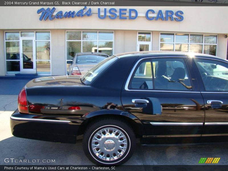 Black Clearcoat / Dark Charcoal 2004 Mercury Grand Marquis GS