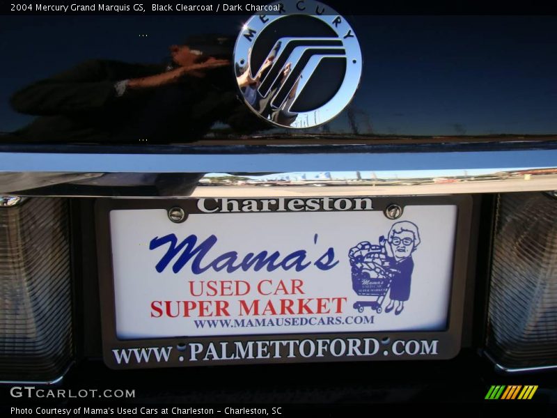 Black Clearcoat / Dark Charcoal 2004 Mercury Grand Marquis GS