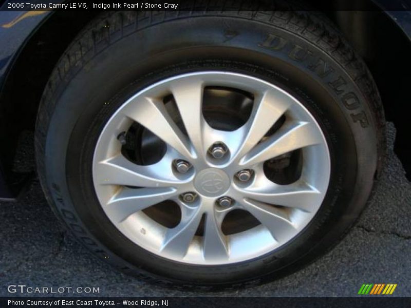 Indigo Ink Pearl / Stone Gray 2006 Toyota Camry LE V6