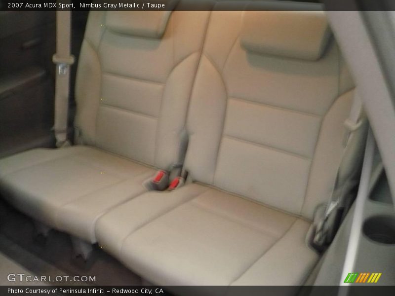 Nimbus Gray Metallic / Taupe 2007 Acura MDX Sport
