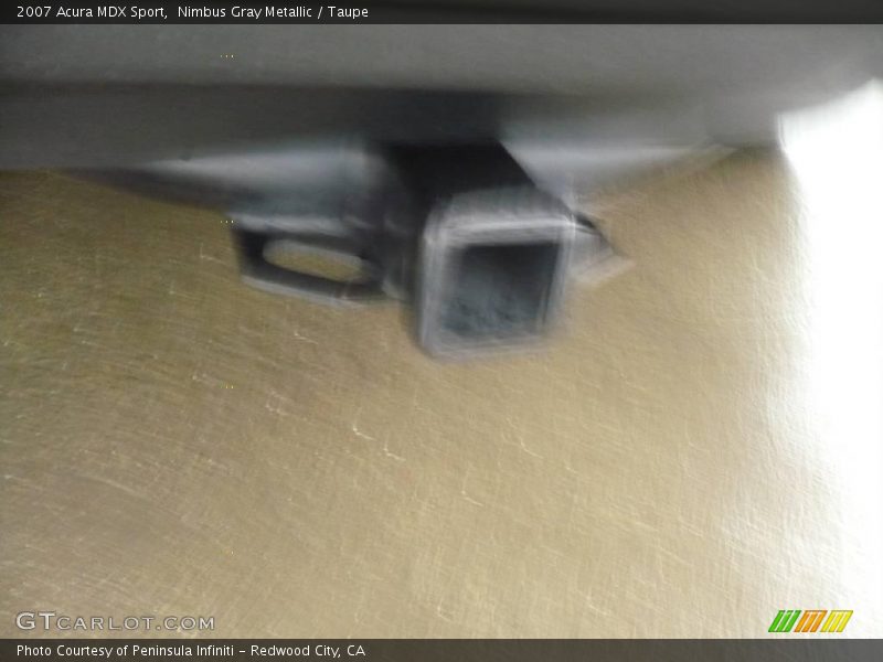 Nimbus Gray Metallic / Taupe 2007 Acura MDX Sport
