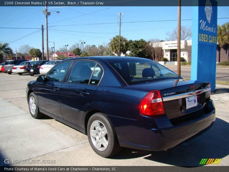 Black / Titanium Gray 2006 Chevrolet Malibu LT V6 Sedan