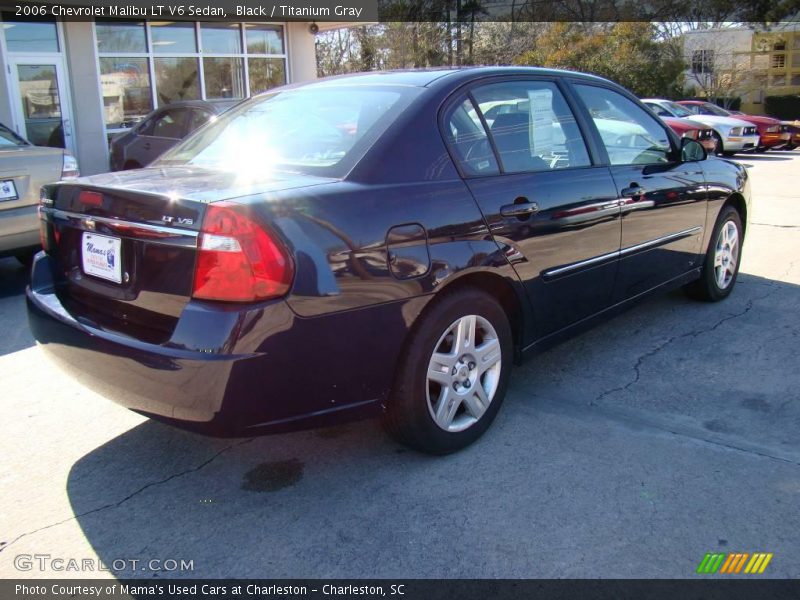 Black / Titanium Gray 2006 Chevrolet Malibu LT V6 Sedan