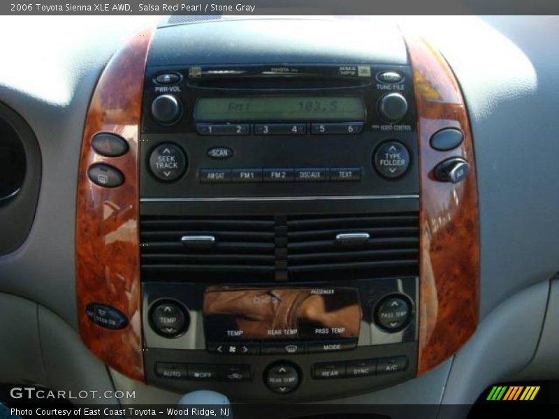 Salsa Red Pearl / Stone Gray 2006 Toyota Sienna XLE AWD