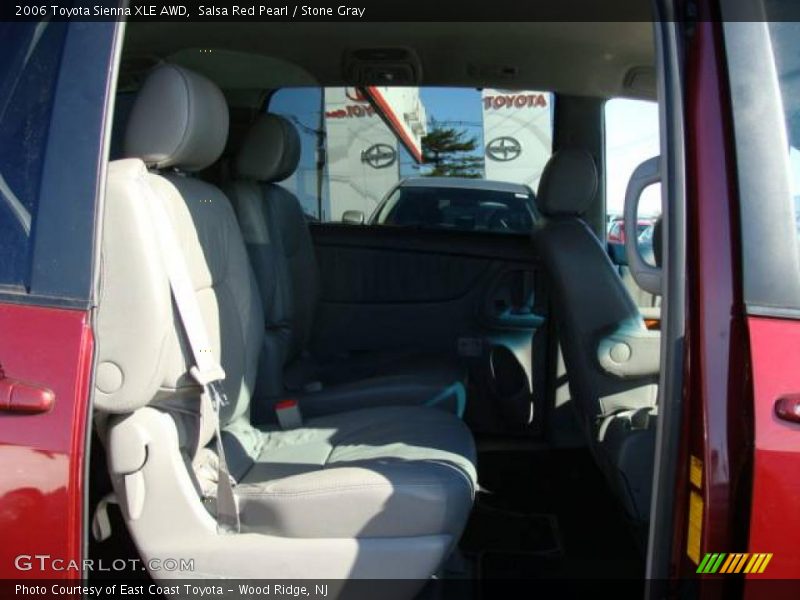 Salsa Red Pearl / Stone Gray 2006 Toyota Sienna XLE AWD