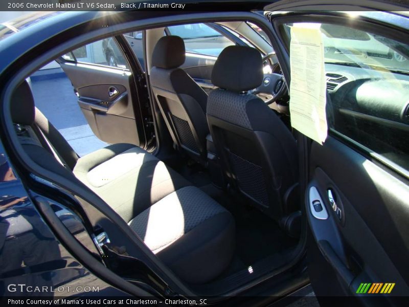 Black / Titanium Gray 2006 Chevrolet Malibu LT V6 Sedan