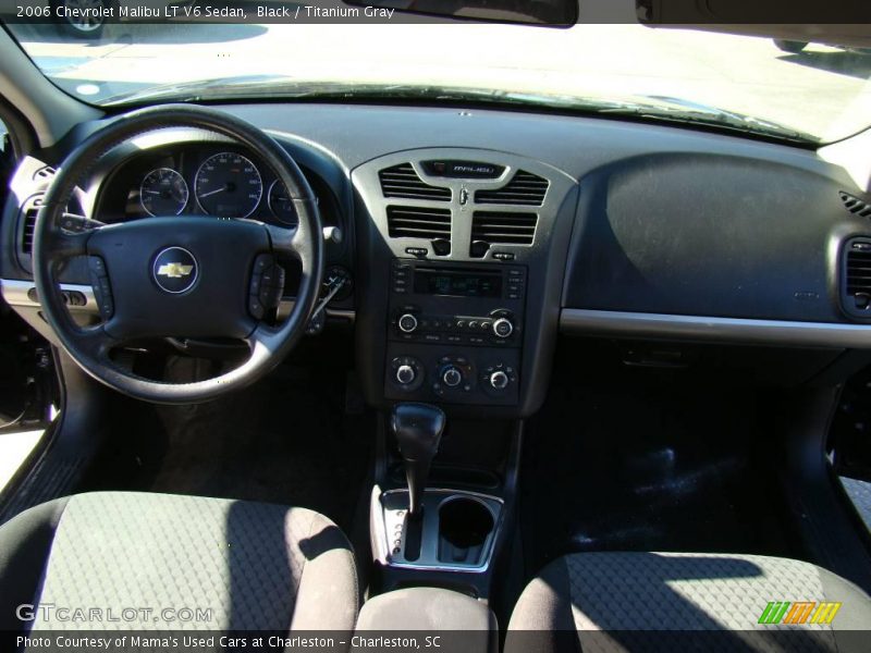 Black / Titanium Gray 2006 Chevrolet Malibu LT V6 Sedan