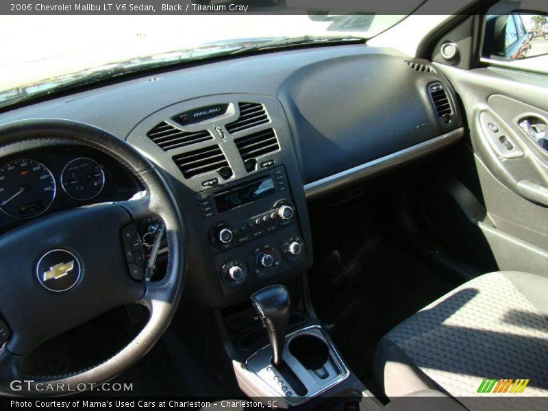 Black / Titanium Gray 2006 Chevrolet Malibu LT V6 Sedan