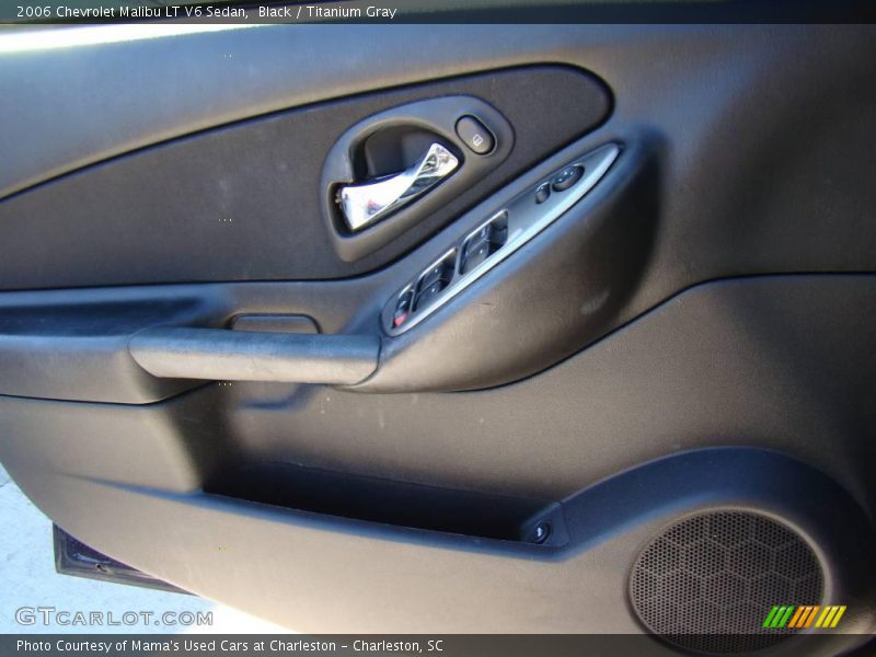 Black / Titanium Gray 2006 Chevrolet Malibu LT V6 Sedan