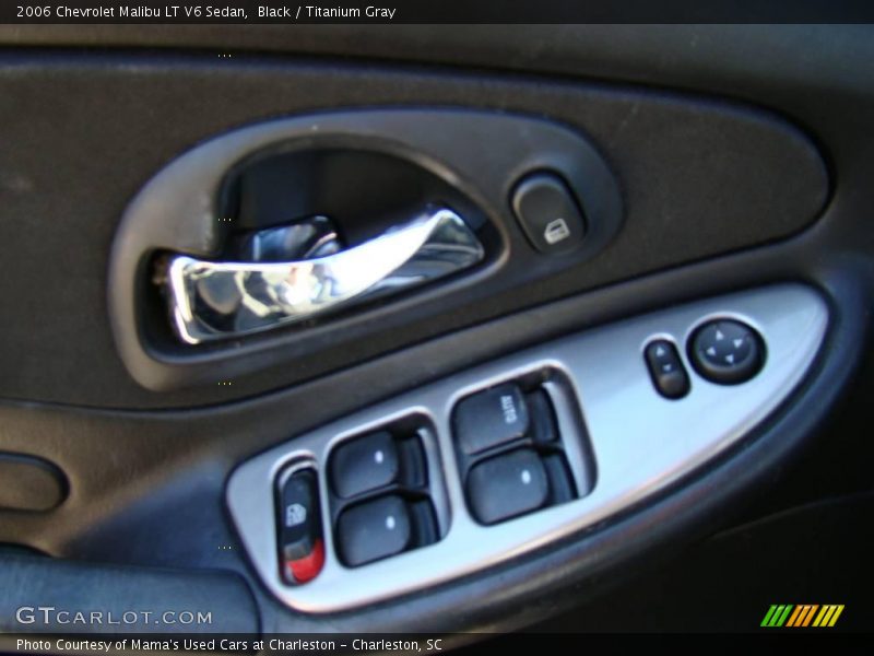 Black / Titanium Gray 2006 Chevrolet Malibu LT V6 Sedan