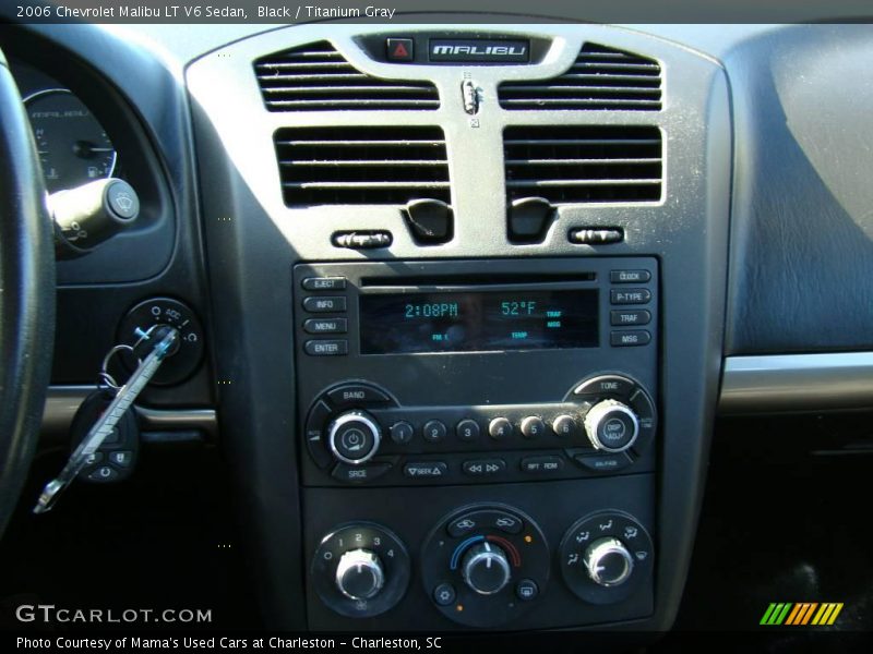 Black / Titanium Gray 2006 Chevrolet Malibu LT V6 Sedan