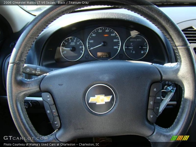 Black / Titanium Gray 2006 Chevrolet Malibu LT V6 Sedan