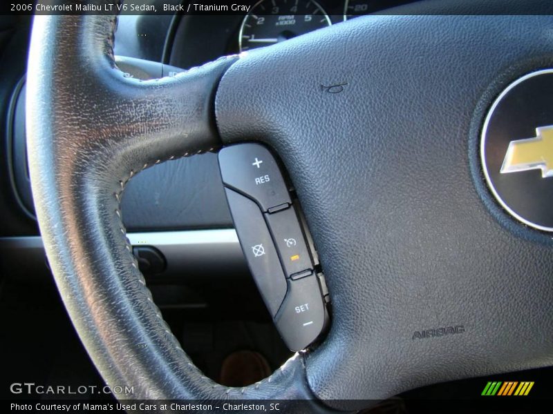 Black / Titanium Gray 2006 Chevrolet Malibu LT V6 Sedan