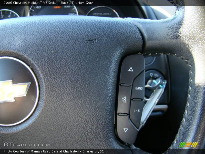 Black / Titanium Gray 2006 Chevrolet Malibu LT V6 Sedan