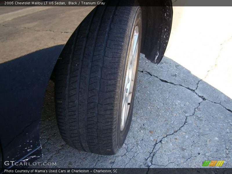 Black / Titanium Gray 2006 Chevrolet Malibu LT V6 Sedan