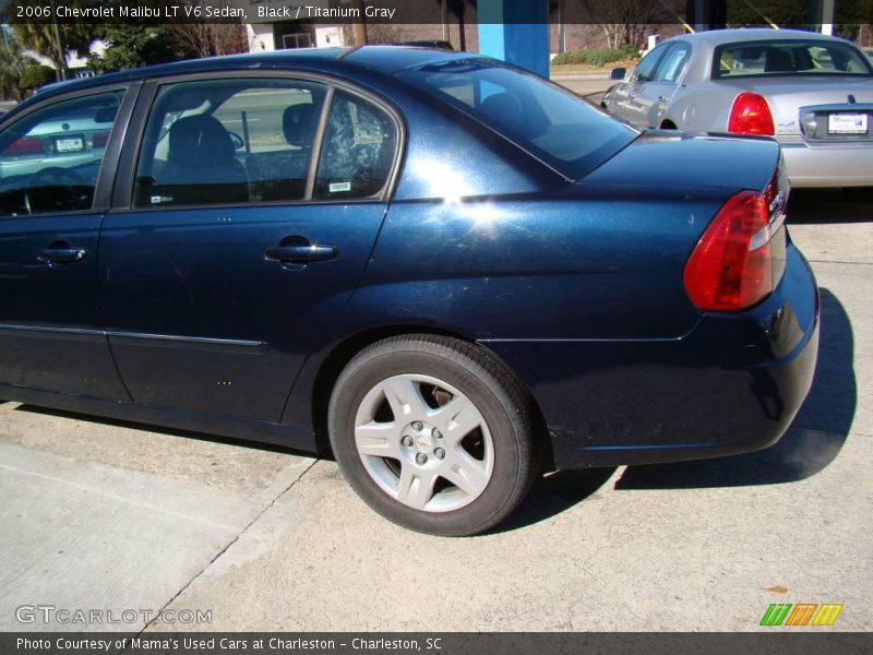 Black / Titanium Gray 2006 Chevrolet Malibu LT V6 Sedan