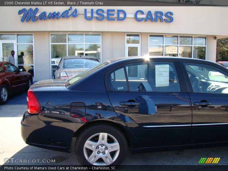 Black / Titanium Gray 2006 Chevrolet Malibu LT V6 Sedan