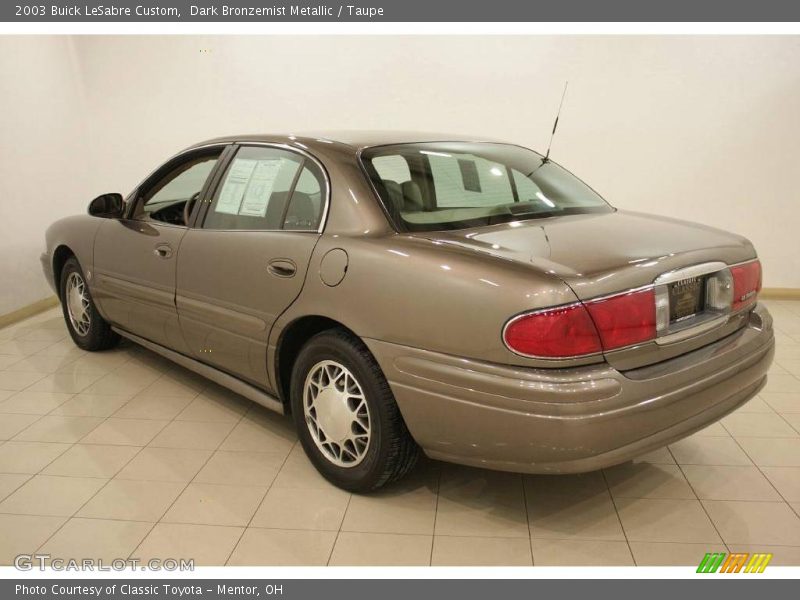 Dark Bronzemist Metallic / Taupe 2003 Buick LeSabre Custom